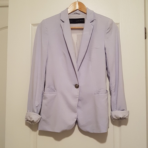Zara Jackets & Blazers - 2/$20 Zara woman jacket blazer XS light blue